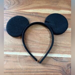 Theme Park Mouse Ears Adult Size Black – Comfortable & Lightweight